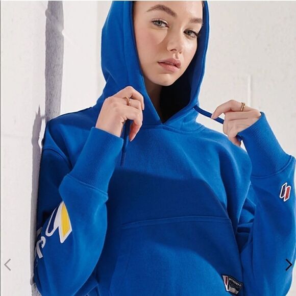New Superdry Women's Code Boxy Hood Size Large - Picture 4 of 11